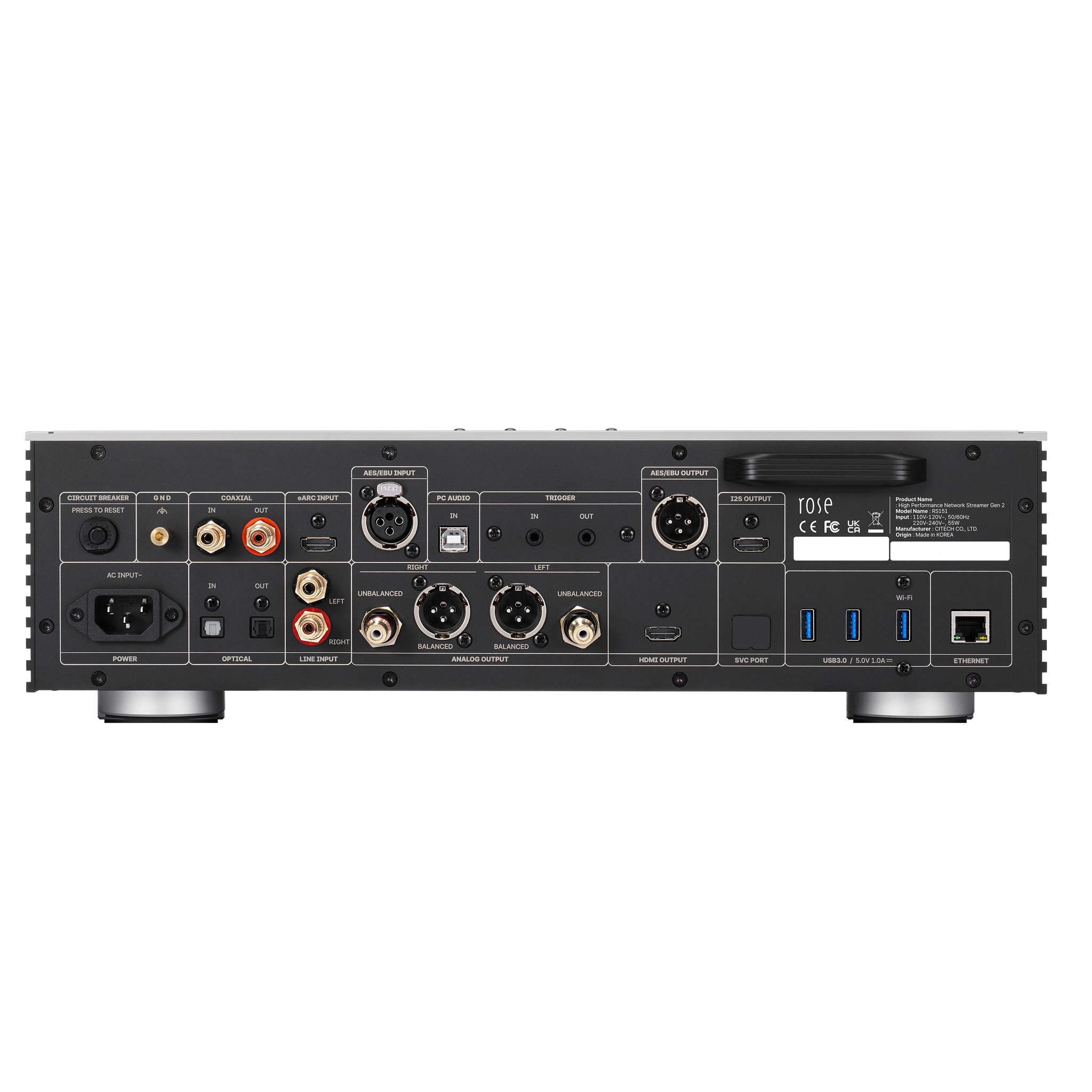 HiFi Rose RS151 High Performance Network Streamer – HiFi Rose USA