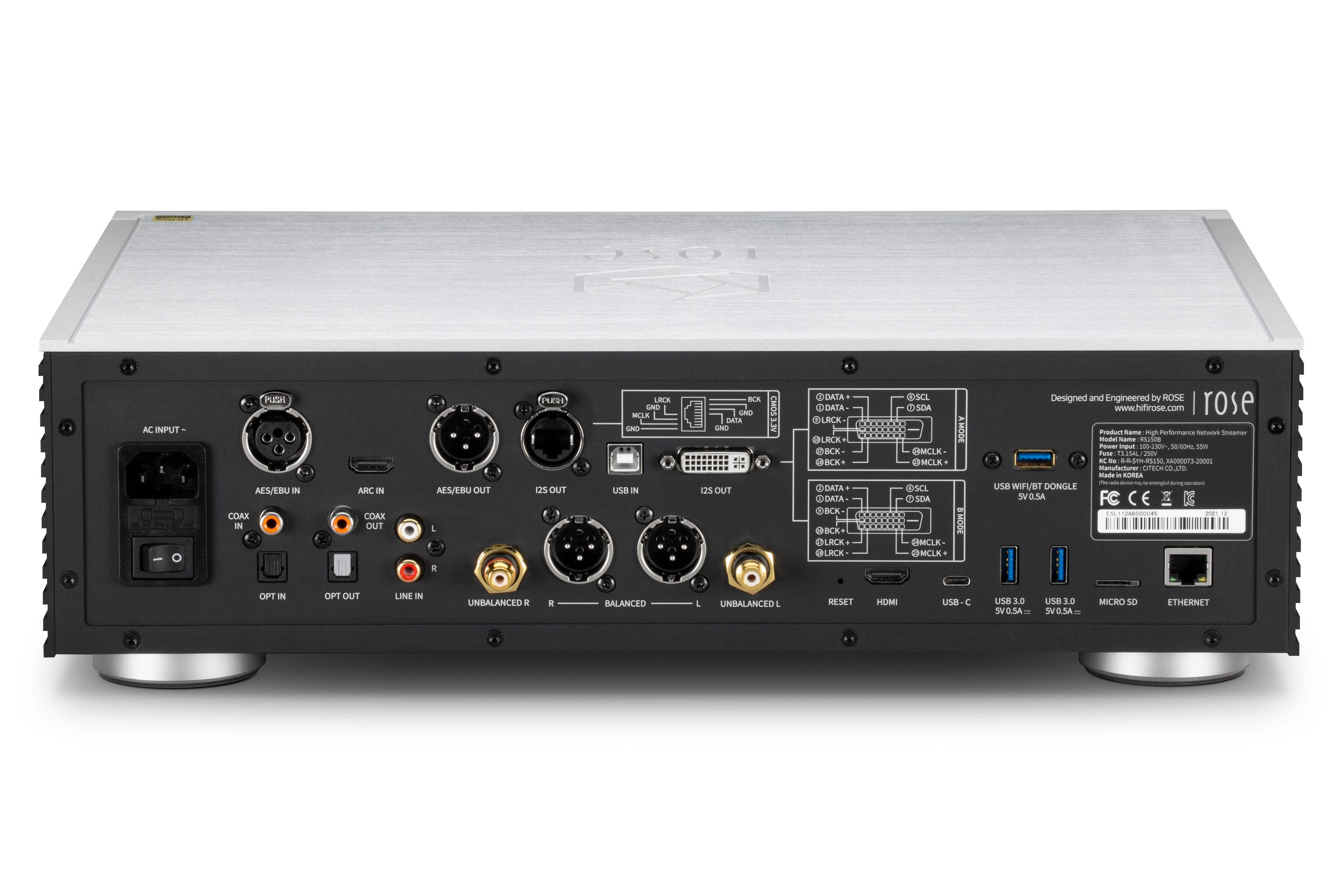 HiFi Rose RS150B Network Streamer - Thumbnail 3