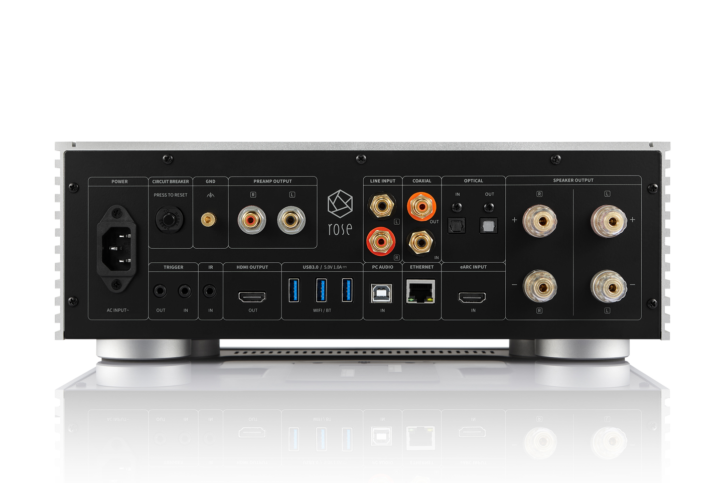 RS520 Wireless Network Streamer & Integrated Amplifier