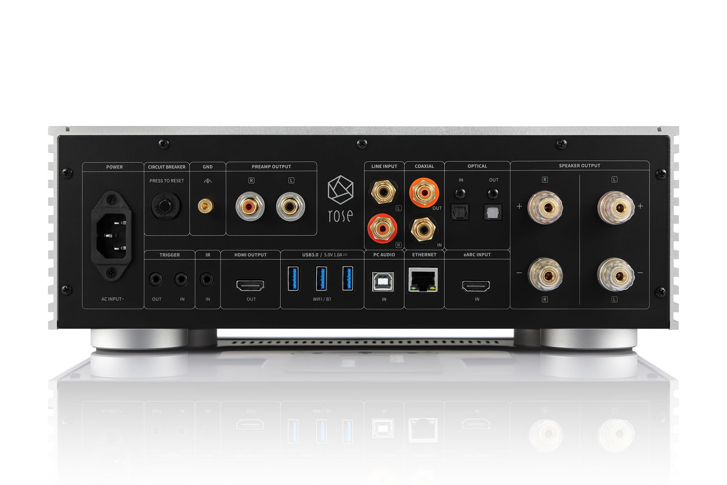 RS520 Wireless Network Streamer & Integrated Amplifier